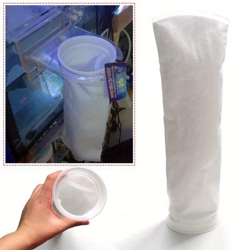 Marine Aquarium Filter Media - 150μm Aquarium Filter Socks - Lightweight