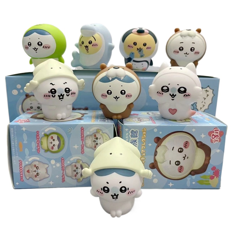 8pcs/Box Kawaii Chiikawa Aquar - Marine Aquarium Aquascape 评论和价格