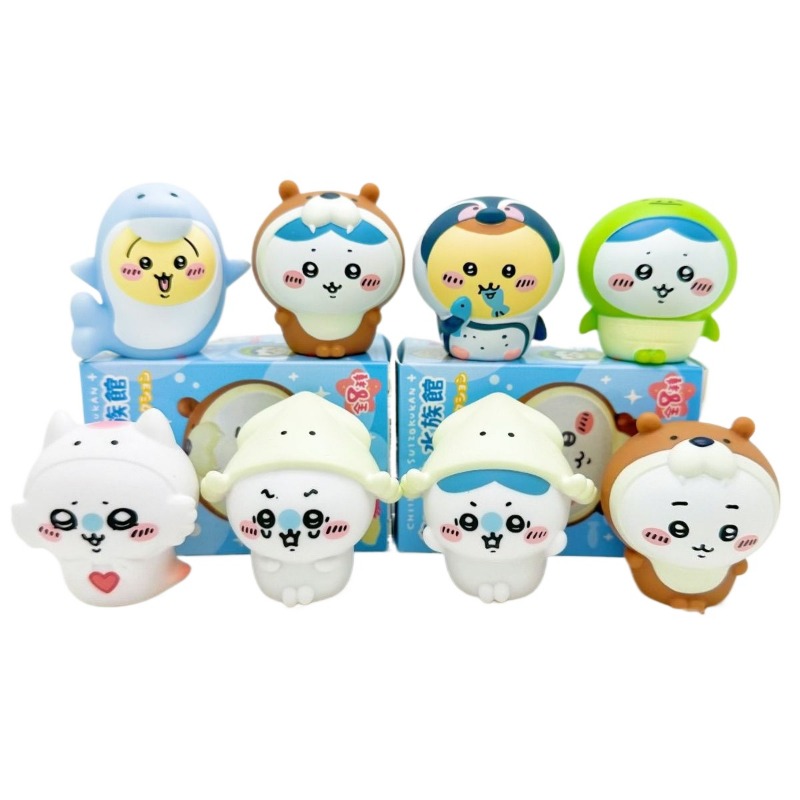8pcs/Box Kawaii Chiikawa Aquar - Marine Aquarium Aquascape 评论和价格