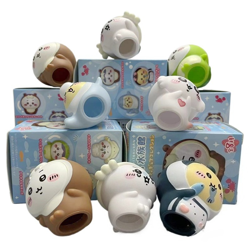8pcs/Box Kawaii Chiikawa Aquar - Marine Aquarium Aquascape 评论和价格