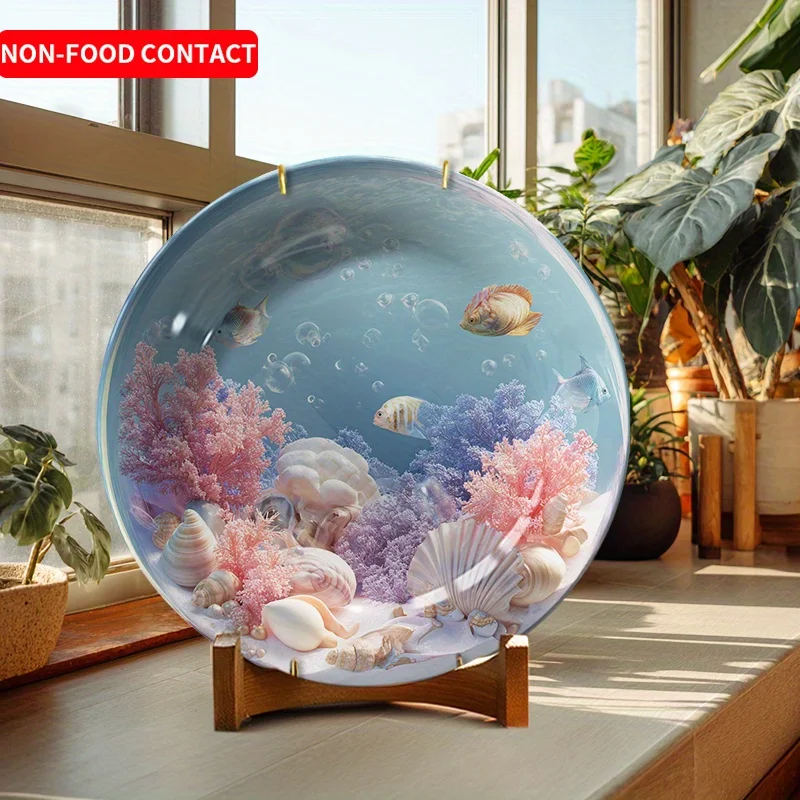 Ceramic Sea-Themed Aquarium Pl - Marine Aquarium Design 评论和价格