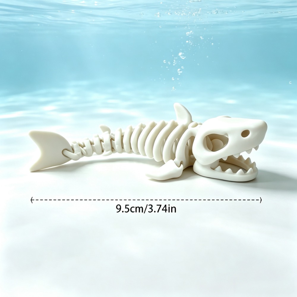 Shark Skeleton Aquarium Decor  - Aquarium Innovative Marine 评论和价格