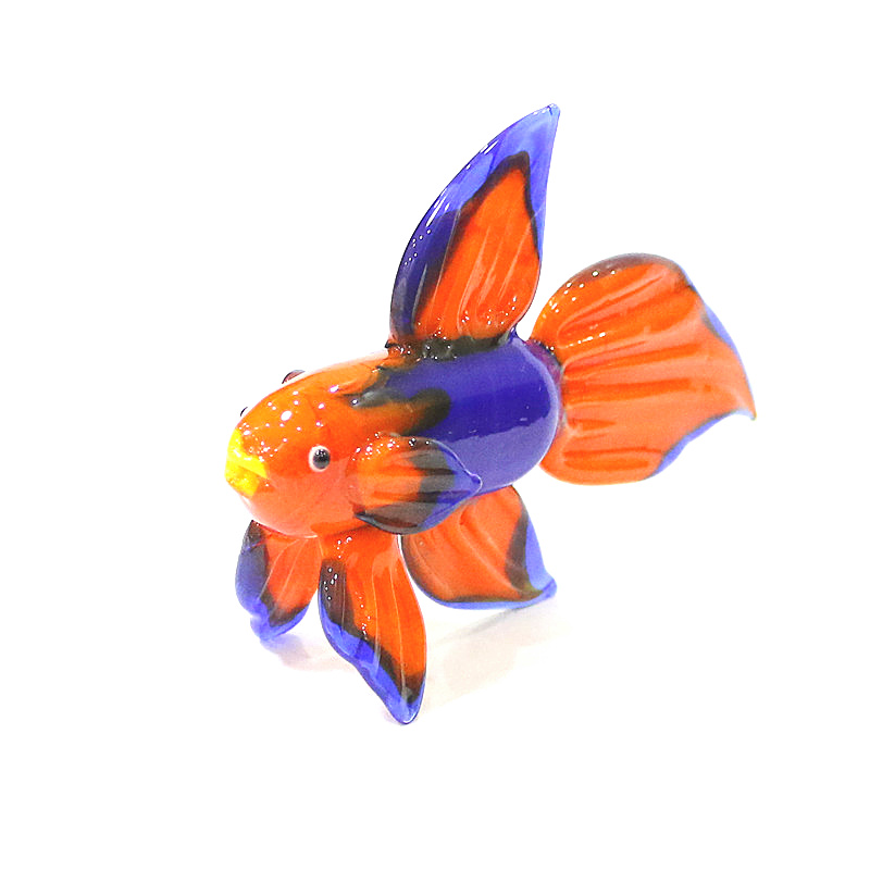Orange Murano Glass Tropical F - Marine Aquarium Live 评论和价格