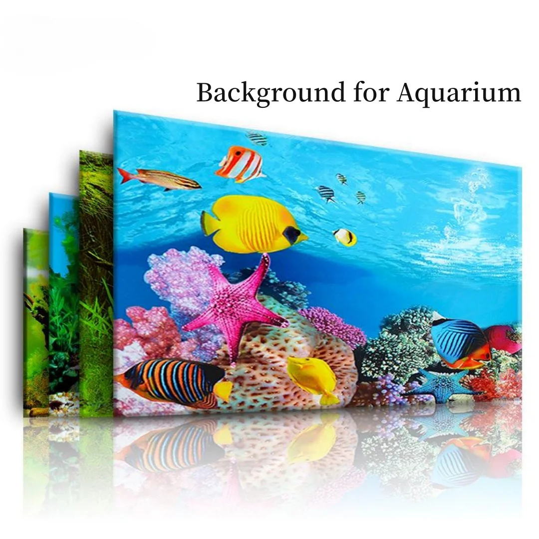 Background Aquarium 3D Sticker - Aquarium Innovative Marine 评论和价格