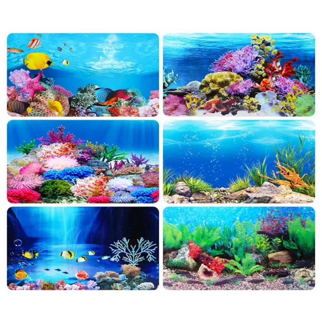 Background Aquarium 3D Sticker - Aquarium Innovative Marine 评论和价格
