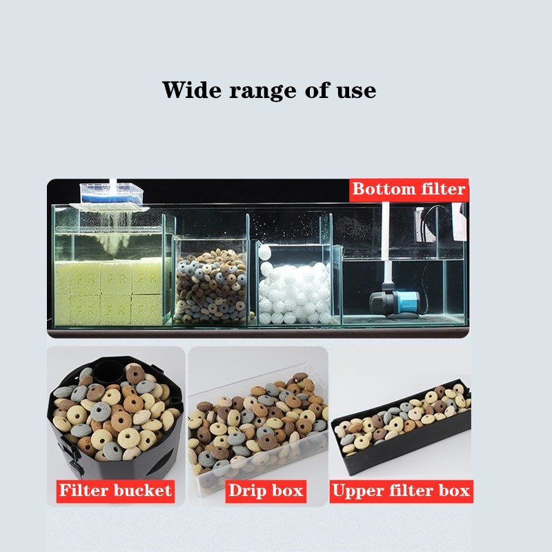 20/50pcs Aquarium Ceramic Filt - Marine Aquarium Filter Media 评论和价格