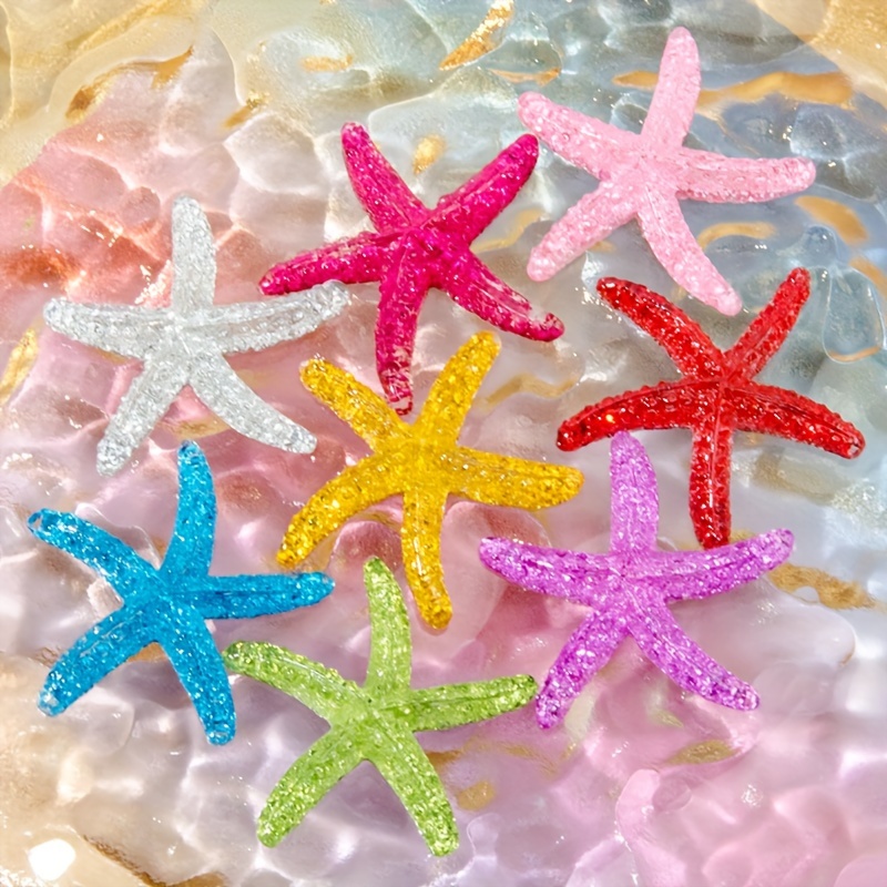 10Pcs 1.57 Inch Resin Starfish - Aquarium Innovative Marine 评论和价格