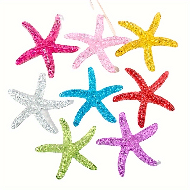 10Pcs 1.57 Inch Resin Starfish - Aquarium Innovative Marine 评论和价格